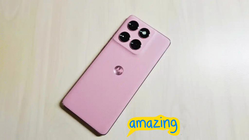 Motorola Edge 60 Fusion 5G: 6.67-inch pOLED Display with 120Hz Refresh Rate